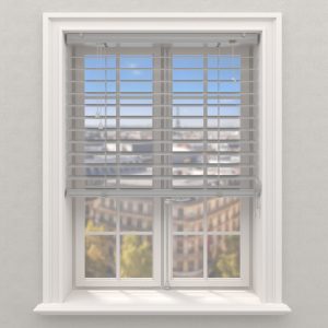 Store Vénitien Aluminium Gris