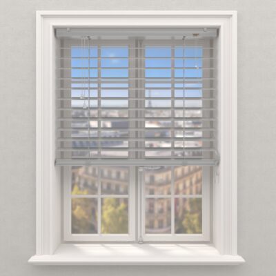 Store Vénitien Aluminium Gris