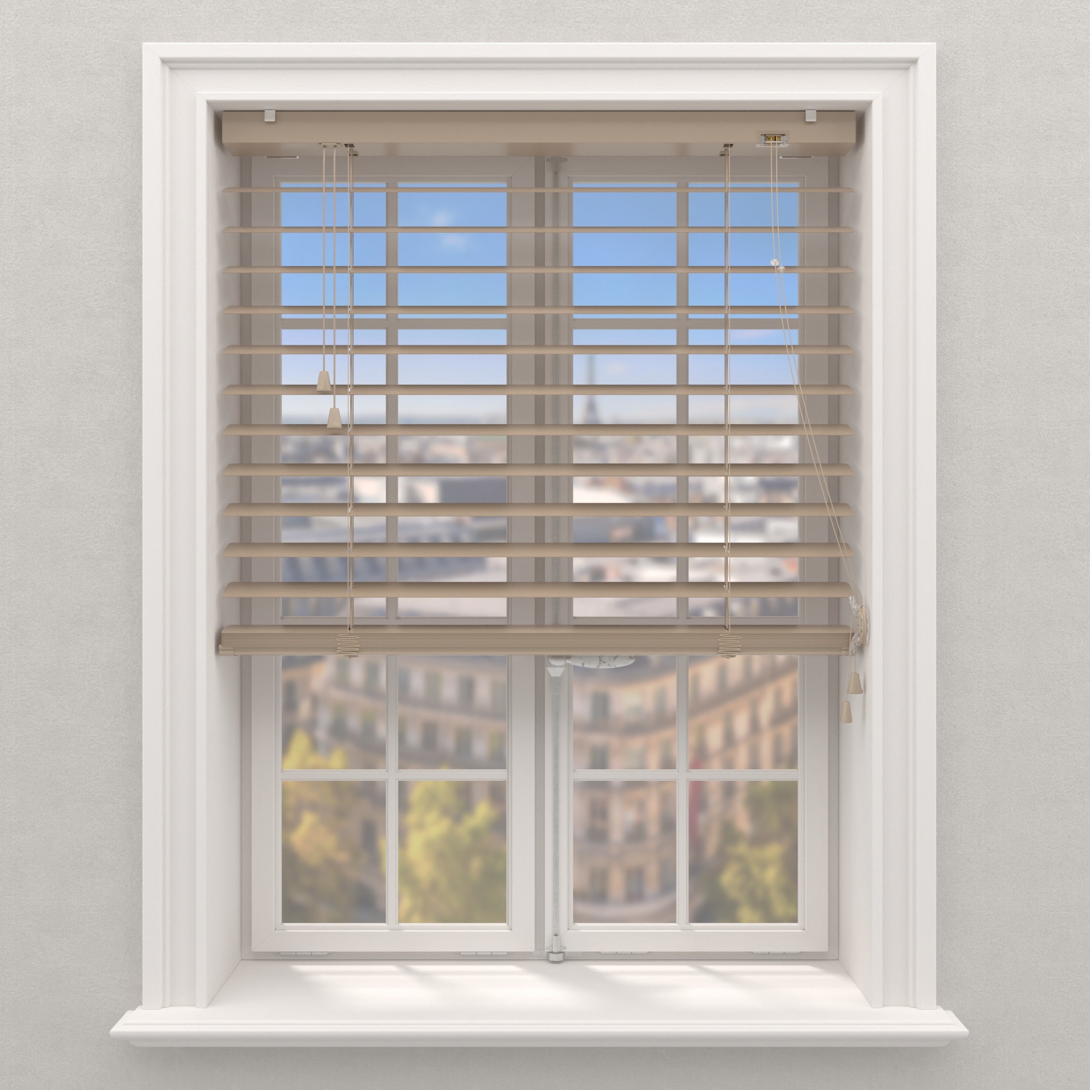 Store Vénitien Aluminium Taupe